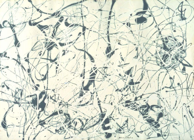 Tranh trừu tượng -Jackson Pollock 