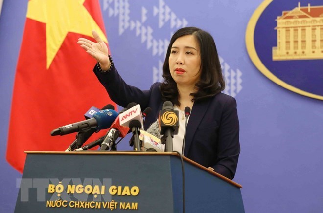 Foreign Ministry’s Spokesperson Le Thi Thu Hang (Photo: VNA)