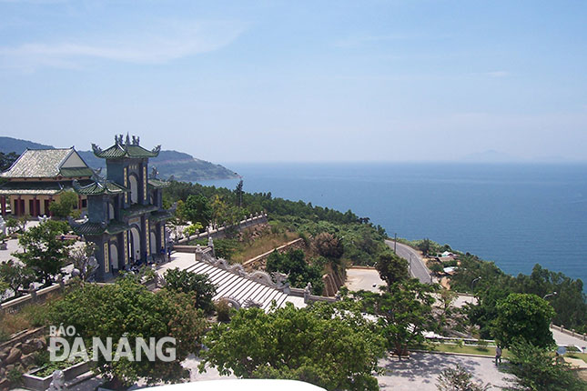 The Linh Ung Pagoda on the Son Tra Peninsula are very attractive to domestic and foreign visitors (Photo: Minh Tri)