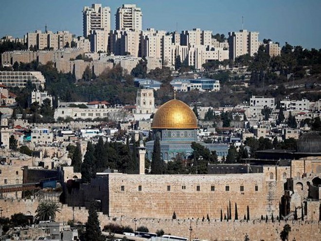 Toàn cảnh thành phố Jerusalem. (Nguồn: AFP)