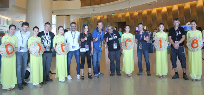 Đội Feerie (Pháp) đến Đà Nẵng tham dự DIFF 2018.