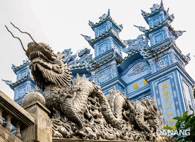 Work on the pagoda began on 21 September 1999, and it was officially inaugurated on 5 March 2004.