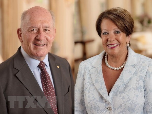 Governor-General of Australia Peter Cosgrove and his spouse are paying a four-day State visit to Viet Nam (Photo: Australian Embassy in Viet Nam)