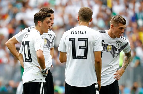 Đức thất bại trước Mexico: 