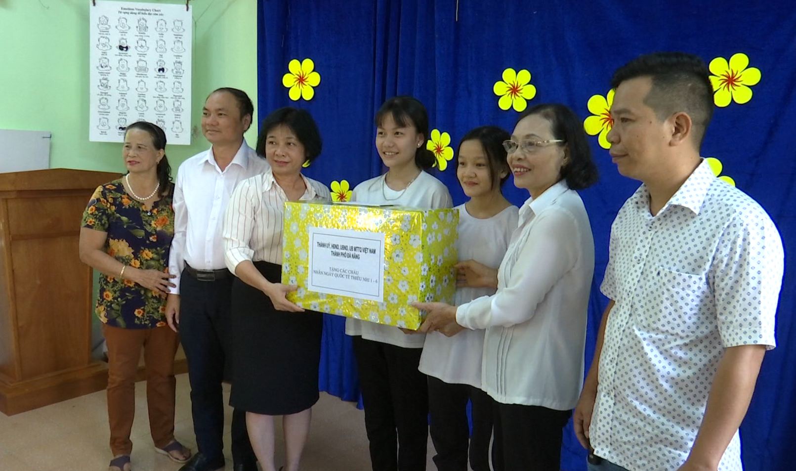 children being cared for at the city’s SOS Children’s Village 