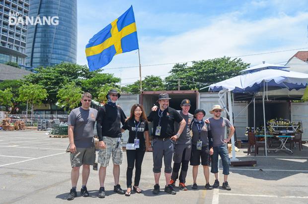 The Göteborgs FyrverkeriFabrik team members