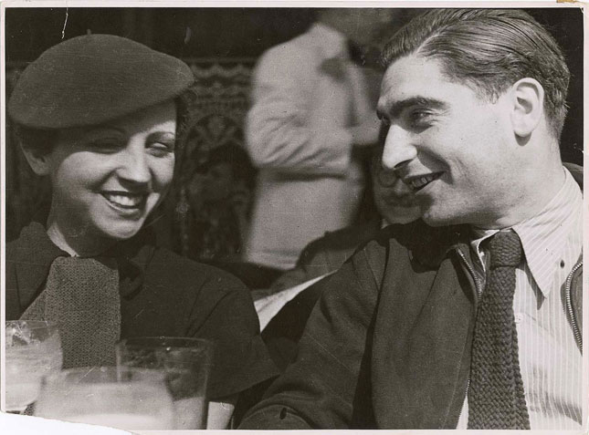 Gerda Taro và Robert Capa. Nguồn: Internet