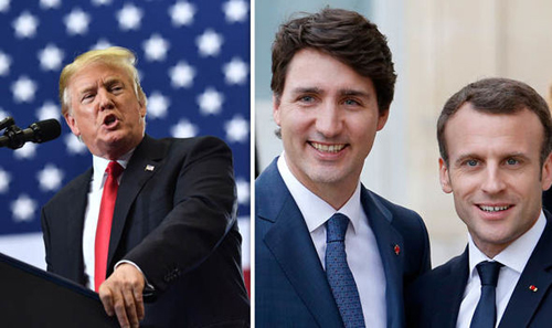 Nhà Trắng thông báo Tổng thống Mỹ Donald Trump sẽ rút ngắn thời gian dự Hội nghị thượng đỉnh G7 tại Canada diễn ra từ 8-6 đến 10-6. Ngoài ra, nhà lãnh đạo Mỹ còn từ chối gặp trực tiếp Thủ tướng Anh Theresa May trong khuôn khổ G7.