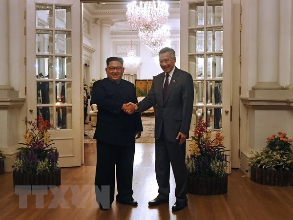 Singapore issues statement on meeting of Singaporean, DPRK leaders - Da ...