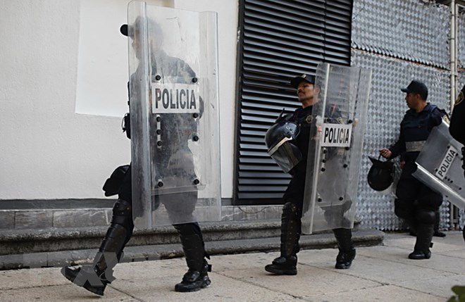 Cảnh sát Mexico. (Nguồn: AFP/TTXVN)