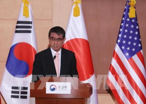 Japanese Foreign Minister Taro Kono. (Photo: EPA-EFE/VNA)