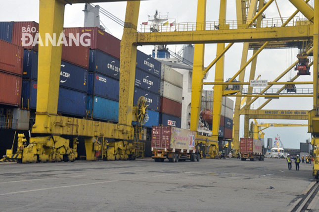 Cảng Đà Nẵng đạt kỷ lục mới về lượng hàng thông qua
