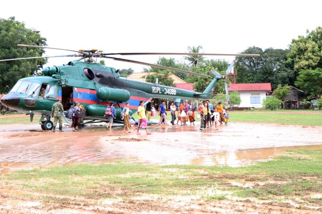 Vỡ đập thủy điện Lào: Công tác cứu hộ, cứu trợ cơ bản là thành công