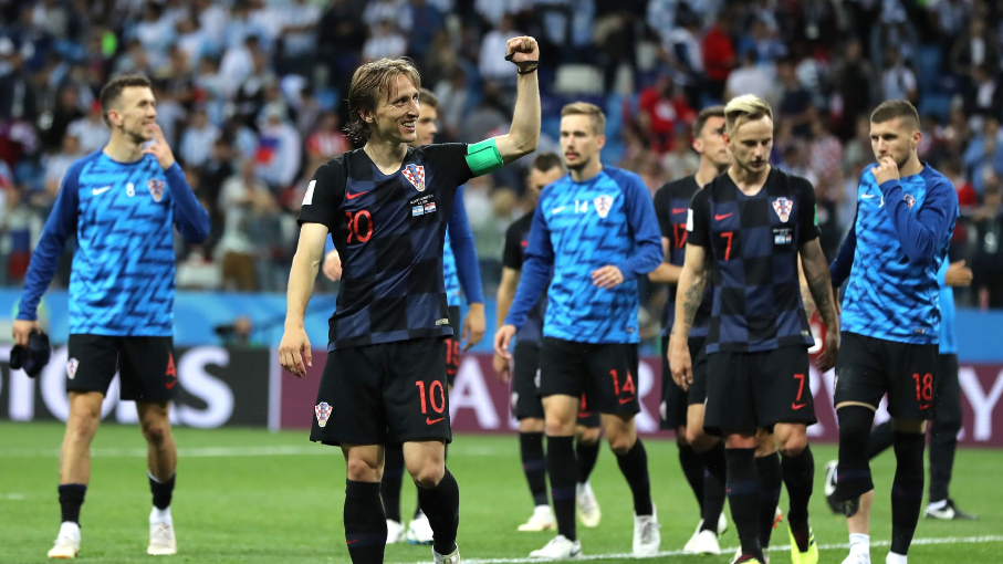 Tại Russia 2018, Croatia được đánh giá như một “Con ngựa ô” của giải. Ảnh: FIFA