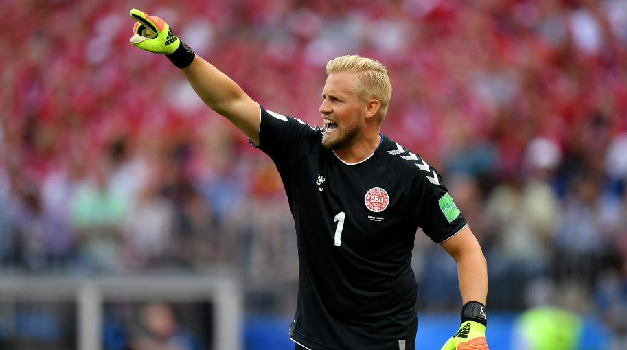 Với Kasper Schmeichel trong khung gỗ, hàng thủ Đan Mạch được đánh giá rất cao. Ảnh: FIFA