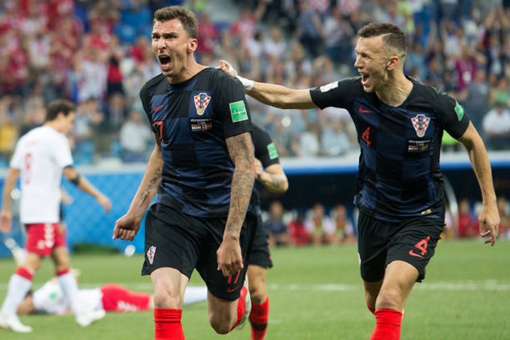 Ở vòng 1/8, Croatia đã hòa 1-1 trước Đan Mạch sau 120 phút thi đấu. Trên loạt đấu súng, Croatia thắng 3-2 để đi tiếp.