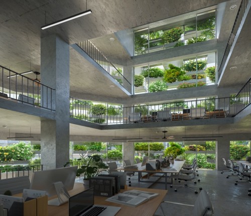 VTN Architects Head Office, or Urban Farming Office, a design shortlisted at the World Architecture Festival. — File Photos