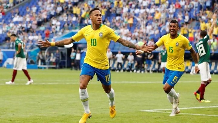 5. Tiền đạo Neymar (Brazil): Ghi 1 bàn và có 1 kiến tạo giúp 