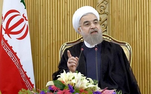 Tổng thống Iran Hassan Rouhani công du Châu Âu. Ảnh: Reuters