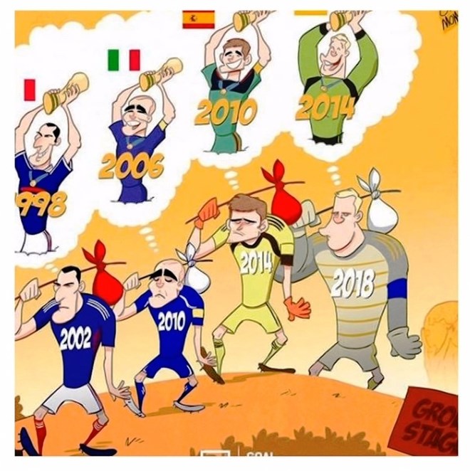 Cartoons spice up World Cup 2018 - Da Nang Today - News - eNewspaper