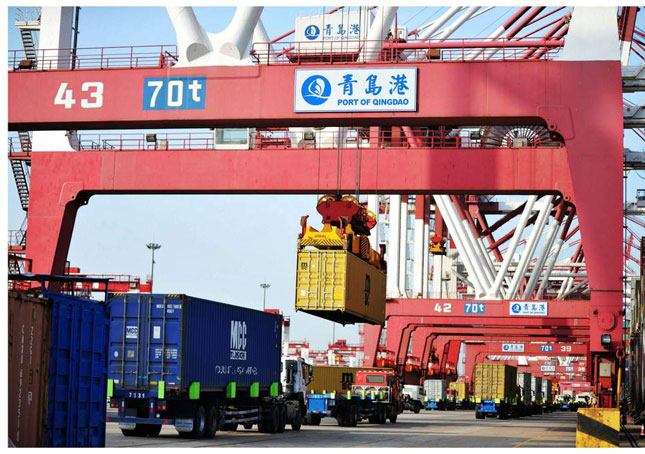 Hàng hóa của Mỹ nhập khẩu vào Trung Quốc đối mặt mức thuế 25%, tương tự mức Washington áp đặt với hàng hóa đến từ cường quốc châu Á này. 	   	          Ảnh: Getty Images