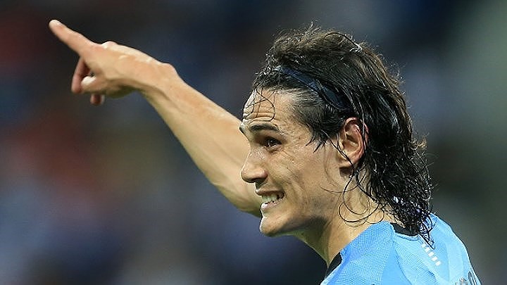 7. Edison Cavani (Uruguay): 3 bàn thắng