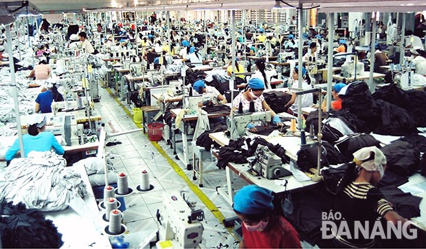 Production lines at KAD Industrial S.A Vietnam (Source: baodanang.vn)
