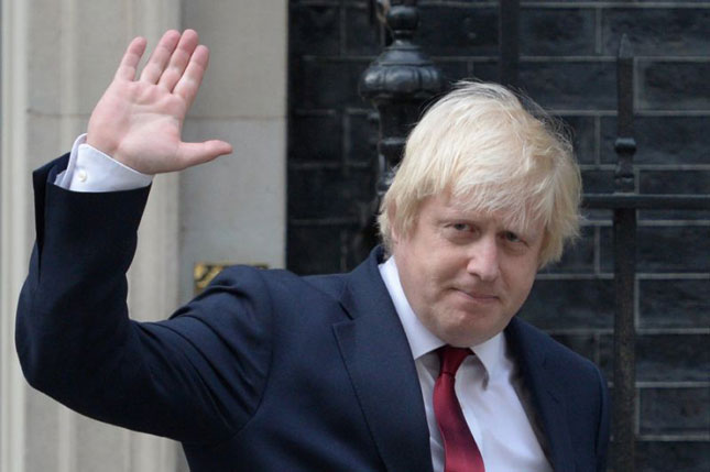 Ngoại trưởng Boris Johnson bất ngờ từ chức vào ngày 9-7. 		Ảnh: AFP