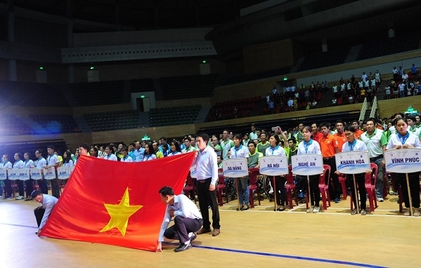  A view of the opening ceremony of the National Sports Games for People with Disabilities 2018 (Photo: danang.gov.vn)