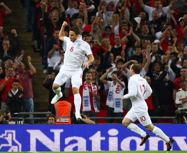 Anh 5-1 Croatia (9-9-2009): Vòng loại World Cup 2010 tại Wembley (Anh).