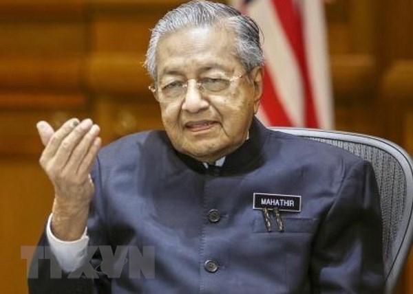 Malaysian Prime Minister Mahathir Mohamad (Photo: Kyodo/VNA)