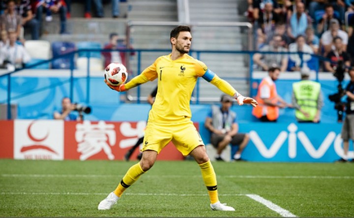  Thủ môn: H. Lloris (Pháp). 