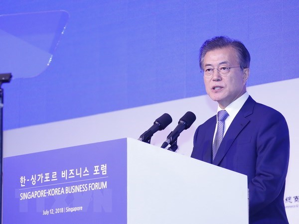 RoK President Moon Jae-in (Photo: Yonhap/VNA)