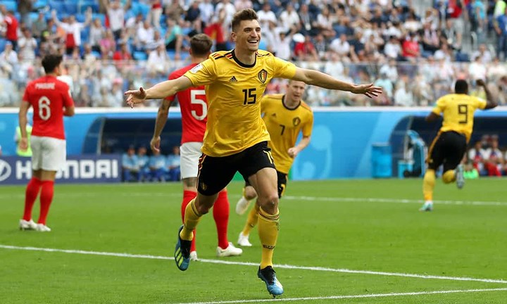 Thomas Meunier là cầu thủ thứ 10 của Bỉ ghi bàn ở World Cup 2018.