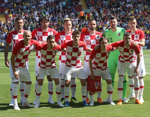 Đội hình dự kiến của Croatia ở trận chung kết World Cup 2018 với tuyển Pháp diễn ra vào lúc 22h tối nay (15/7) gồm có: