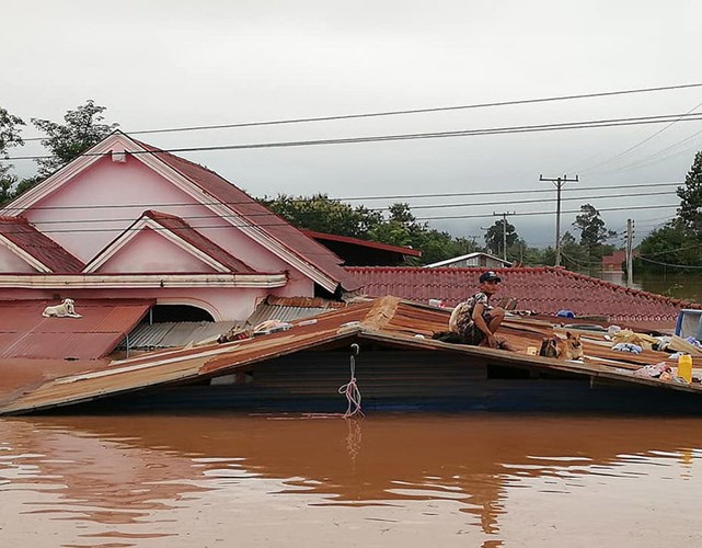 Dự án nói trên là dự án liên doanh giữa công ty điện lực Ratchaburi của Thái Lan, Western Power của Hàn Quốc và tập đoàn nhà nước Laos Holding State Enterprise. Ảnh: Attapeu Today