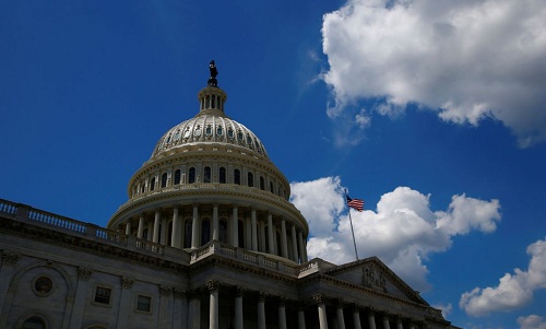 Tòa nhà quốc hội Mỹ ở Washington D.C. Ảnh: Reuters