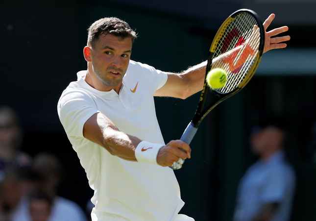 Grigor Dimitrov Ảnh: Reuters