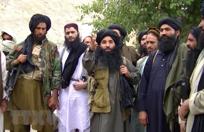 Ảnh tư liệu: Phiến quân Taliban. (Nguồn: EPA/ TTXVN)