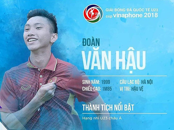 20. Đoàn Văn Hậu