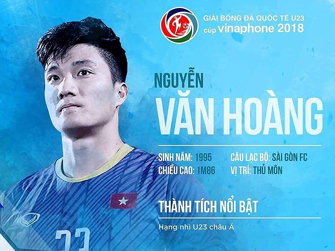 22. Nguyễn Văn Hoàng (GK)