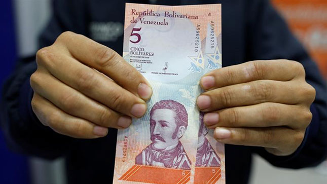 Venezuela rối ren khi  phát hành tiền mới