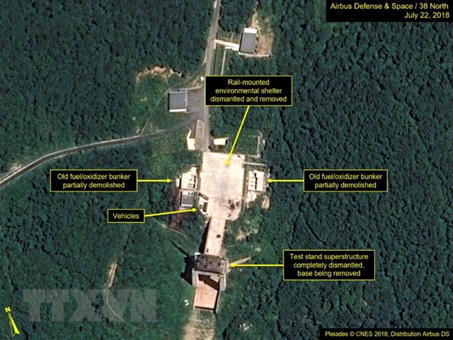 Trang 38 North: Triều Tiên có thể đã ngừng phá hủy bãi thử tên lửa