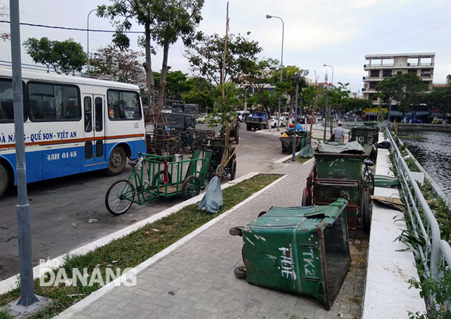 Di dời trạm trung chuyển rác tại đường Nguyễn Đức Trung vào năm 2020