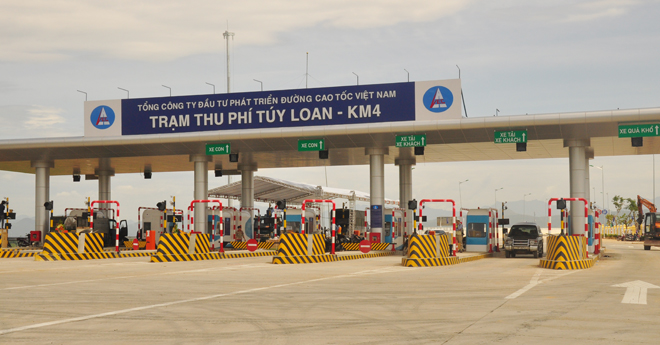 A view of the already-completed route between Da Nang’s Tuy Loan Village and Quang Nam Province’s Tam Ky City