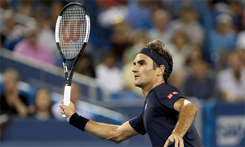 Federer không thể đảo ngược tình thế trong ngày Djokovic chơi thăng hoa. Ảnh: ATP. 