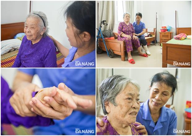 Mrs Nguyen Thi Toan, 54, has taken the responsibility for preparing meals for seniors at the care centre over the past 20 years.