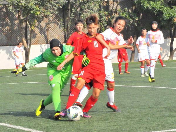 Tuyển U16 nữ Việt Nam thắng hủy diệt 14-0 tại vòng loại châu Á