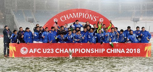 U23 Uzbekistan đang là đương kim vô địch U23 châu Á (Ảnh: AFC).
