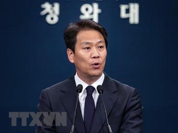 Chánh Văn phòng Phủ Tổng thống Hàn Quốc Im Jong-seok. (Ảnh: Yonhap/TTXVN)